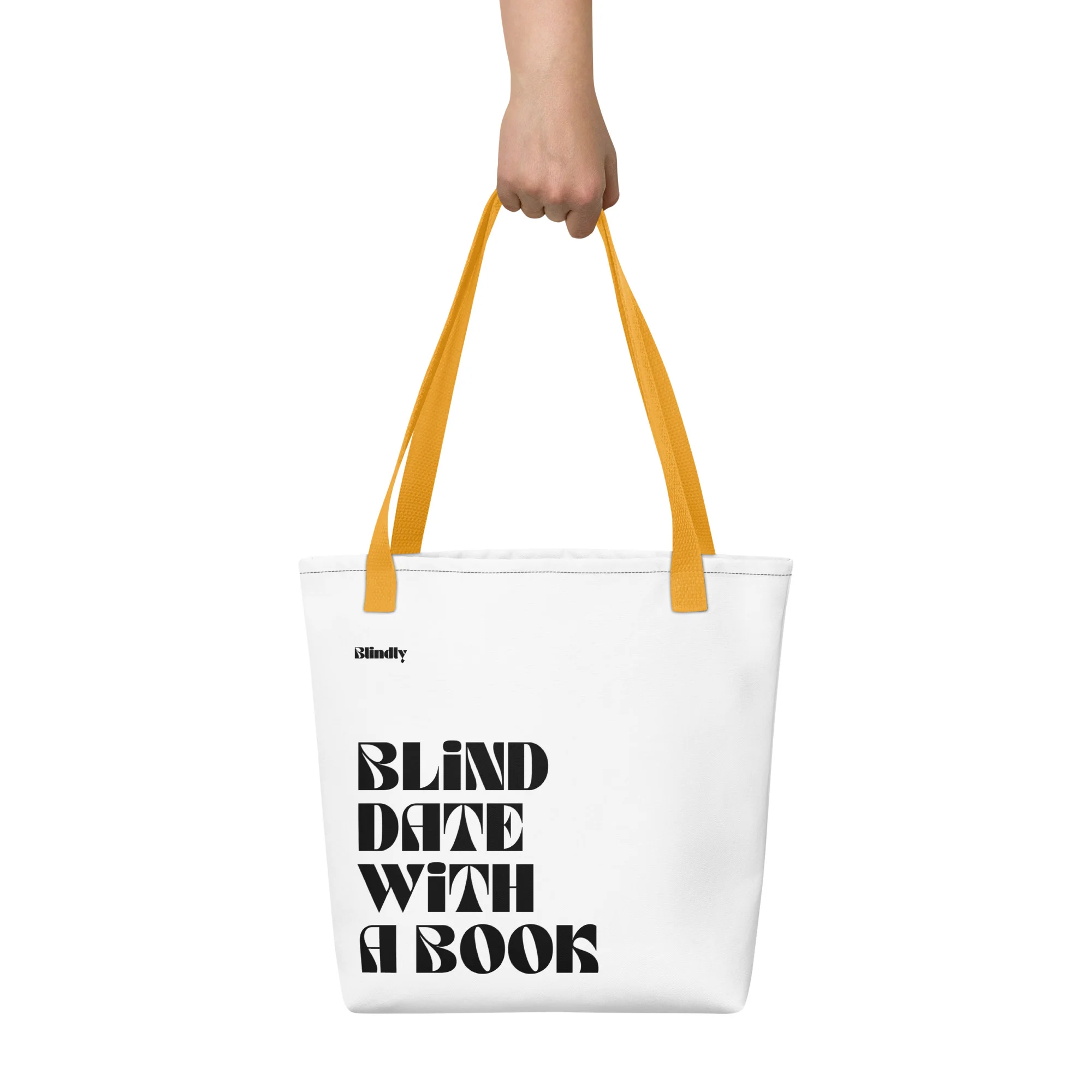 Blind Date With a Book - Blindly Tote bag - Image 3