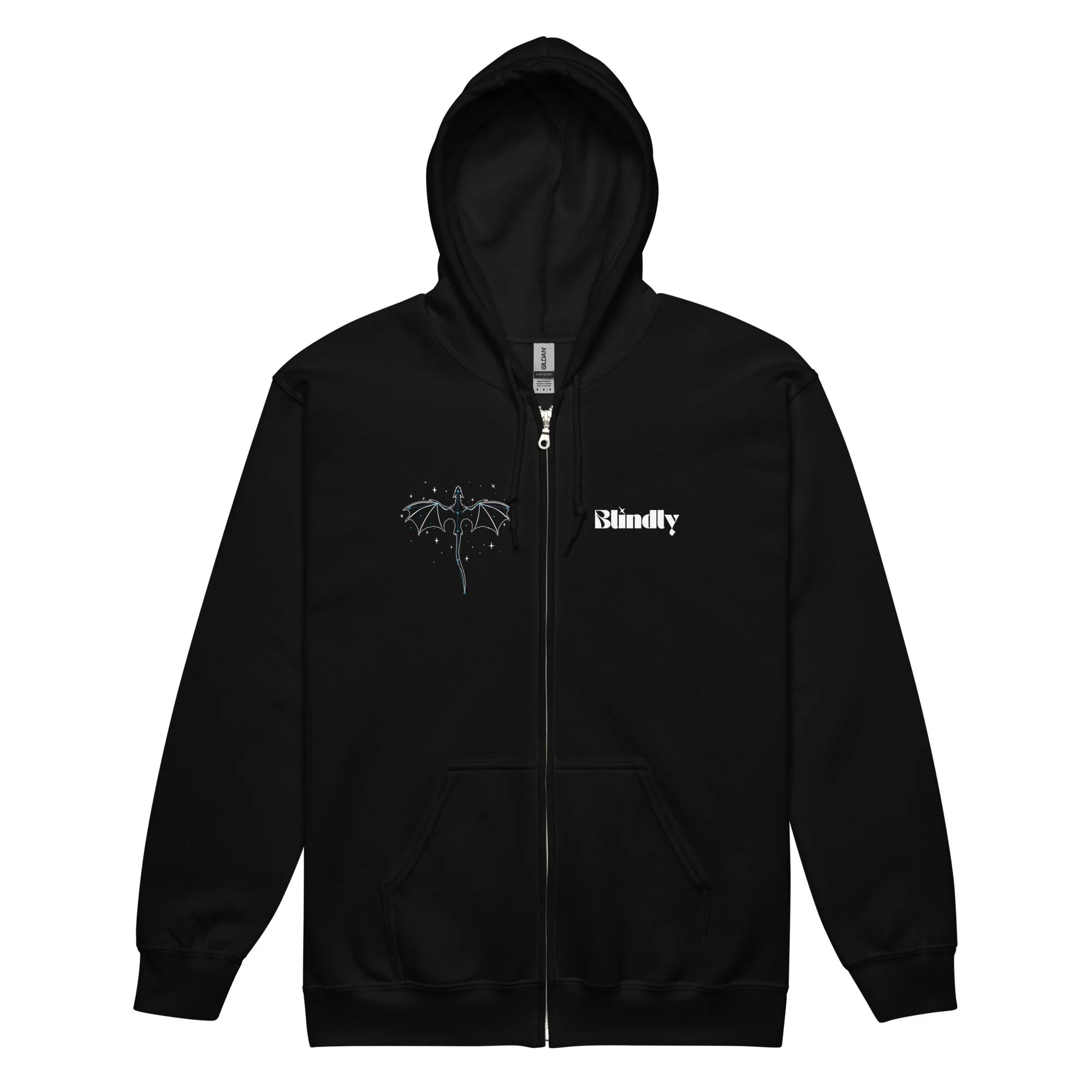 Dragon Constellation Unisex heavy blend zip hoodie - Image 6