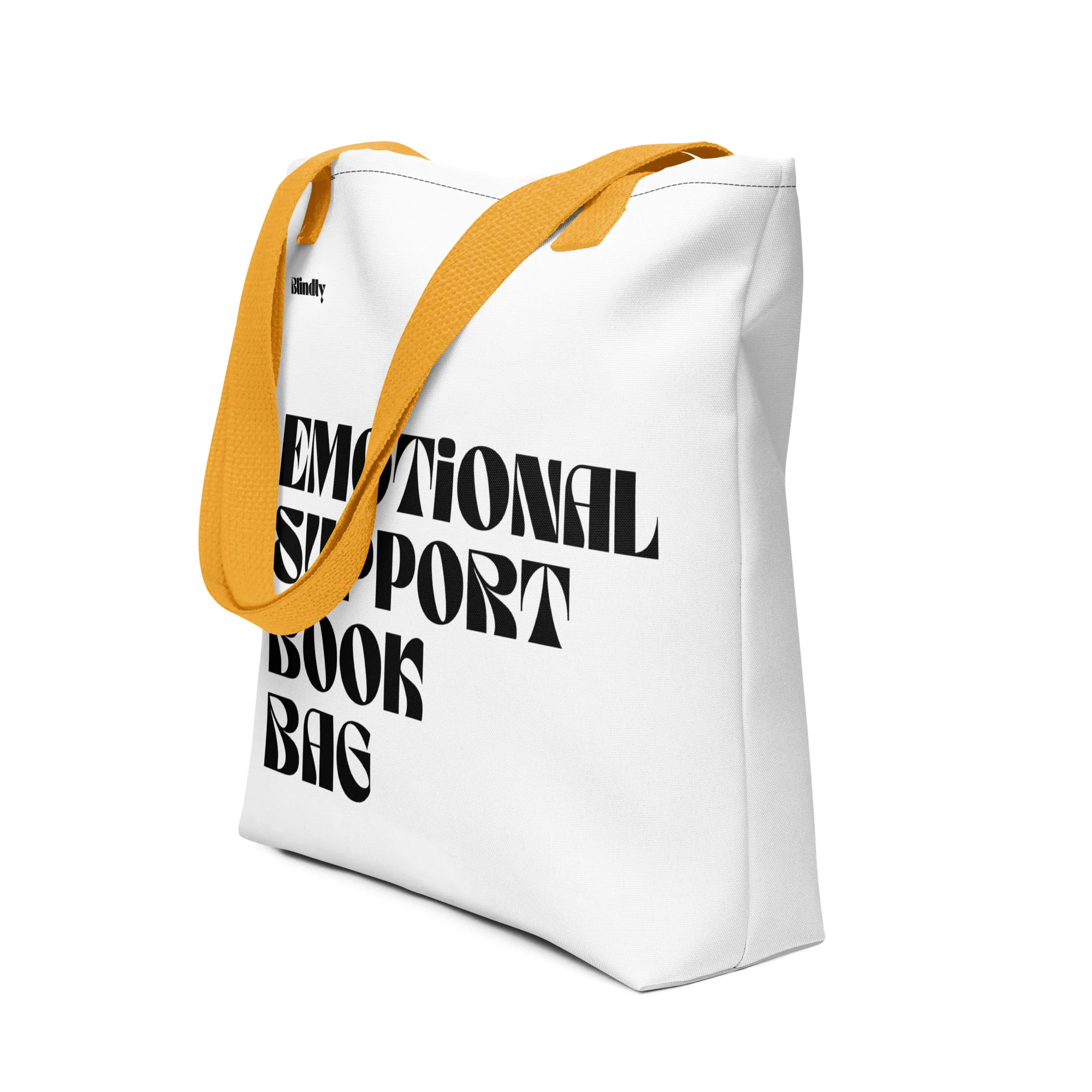 Emotional Support Book Bag - Blindly Tote bag - Image 5
