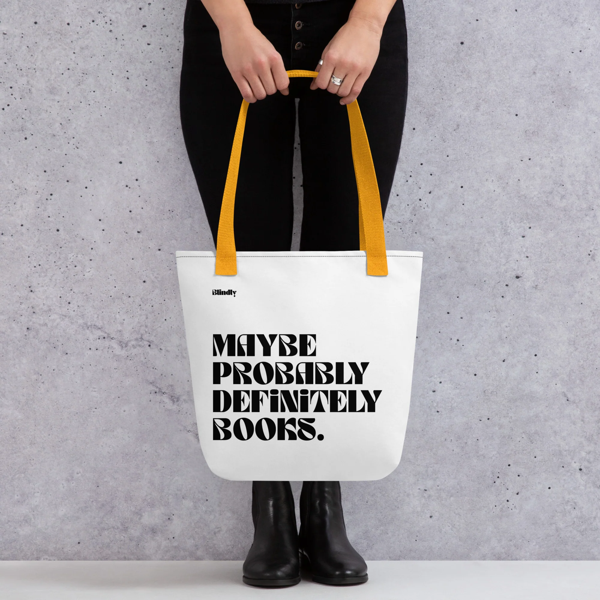 Maybe Probably Definitely Books - Blindly Tote bag - Image 3